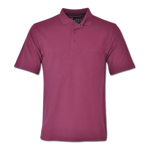 pique knit polo