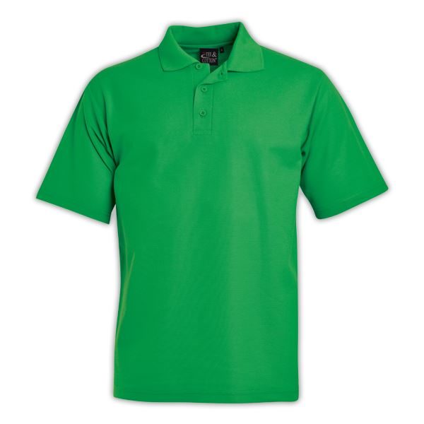 Classic Pique Knit Polo Quality Mens Golf Shirt Cape Town Clothing