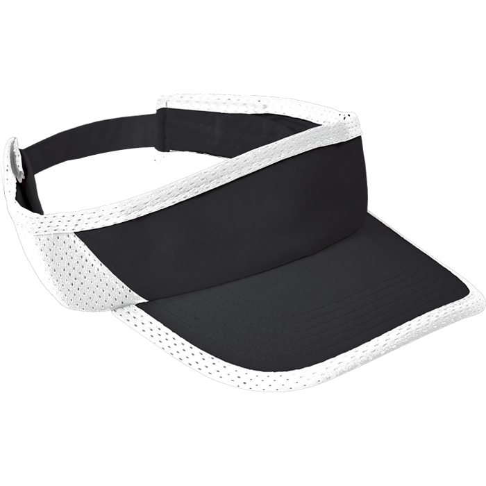 white visor cap