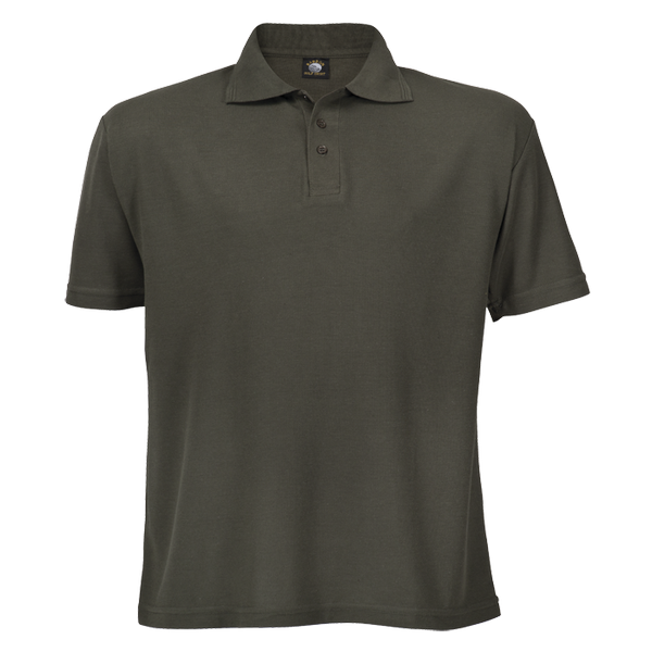 army green golf shirt